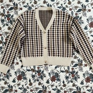Patterned Cardigan